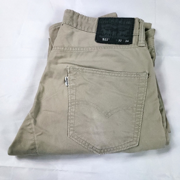 levi's 511 white tab